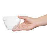 Olympia Square Glasses Tall Snack Bowls (6 Pack)