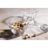 Olympia Square Glasses Tall Snack Bowls (6 Pack)