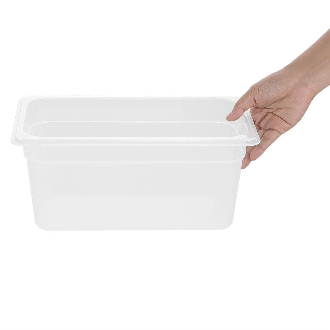 Nisbets Essentials Polypropylene 1/3 Gastronorm Container 150mm