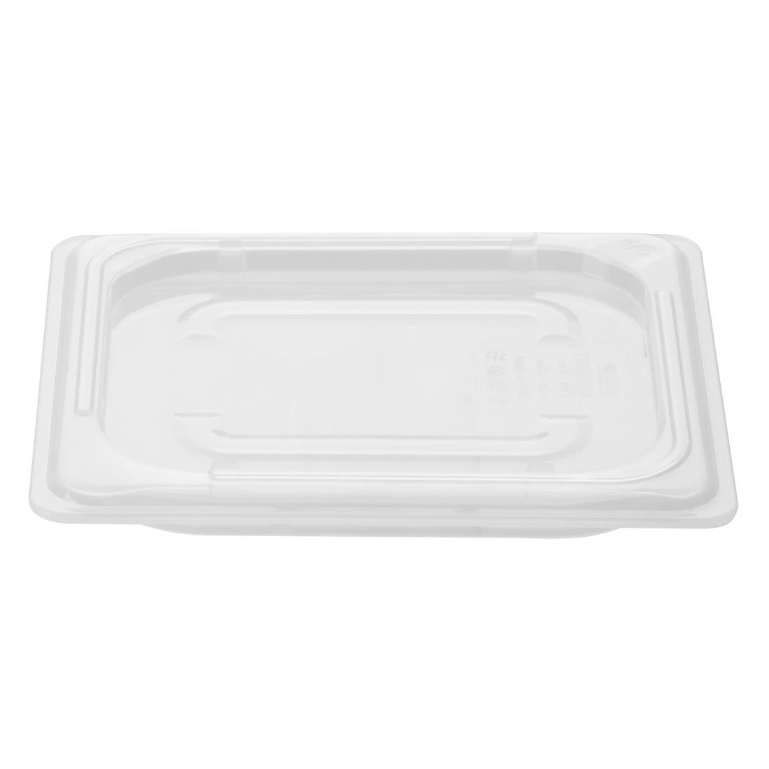 Nisbets Essentials Polypropylene Gastronorm Lid 1/6