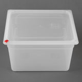 Hygiplas Click PP GN Container 2/3 with Lid & 7 Colour Clips 200mm 16.1Ltr (4 Pack)