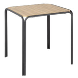 Bolero Santorini Square Polywood Table 700mm
