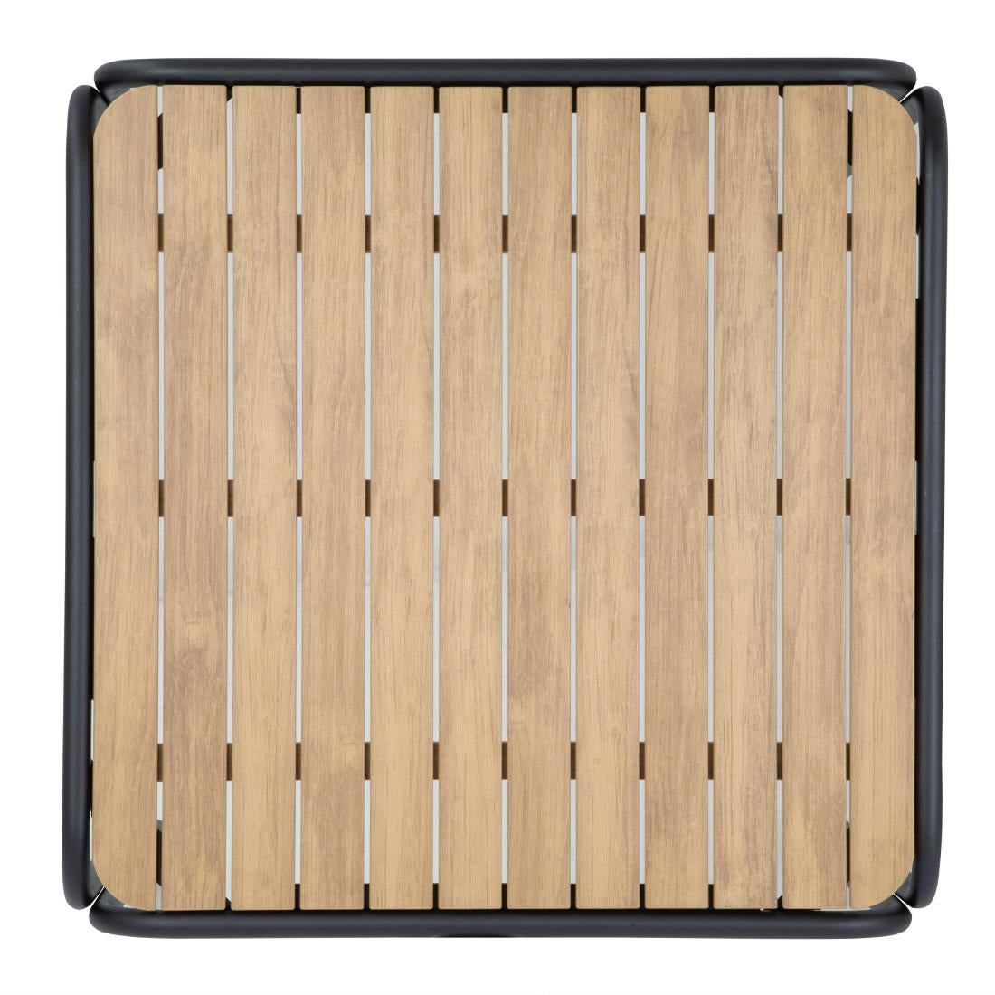 Bolero Santorini Square Polywood Table 700mm