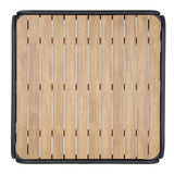 Bolero Santorini Square Polywood Table 700mm