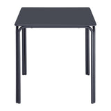 Bolero Adeline Steel Square Table 700mm Slate Blue