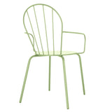 Bolero Adeline Arm Chair Light Green (4 Pack)