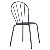 Bolero Adeline Side Chairs Slate Blue (4 Pack)