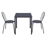 Bolero Adeline Side Chairs Slate Blue (4 Pack)