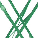 Bolero Perth Forest Green Pavement Style Steel Table Round 600mm