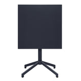 Bolero Porto Folding Table Slate Blue 700x750mm