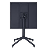 Bolero Porto Folding Table Slate Blue 700x750mm