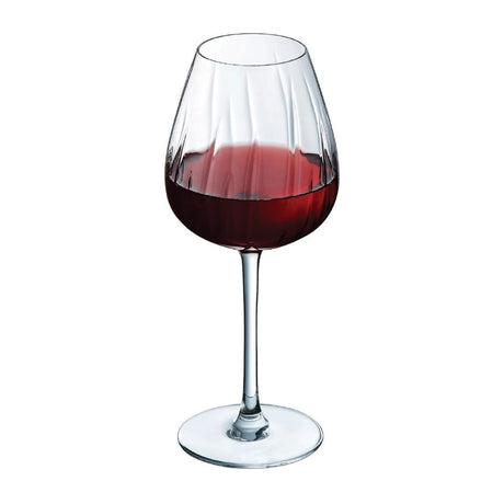 Cristal d'Arques Swirly Wine Glasses 470ml (8 Pack)