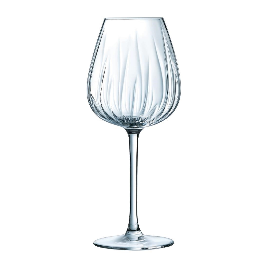 Cristal d'Arques Swirly Wine Glasses 470ml (8 Pack)