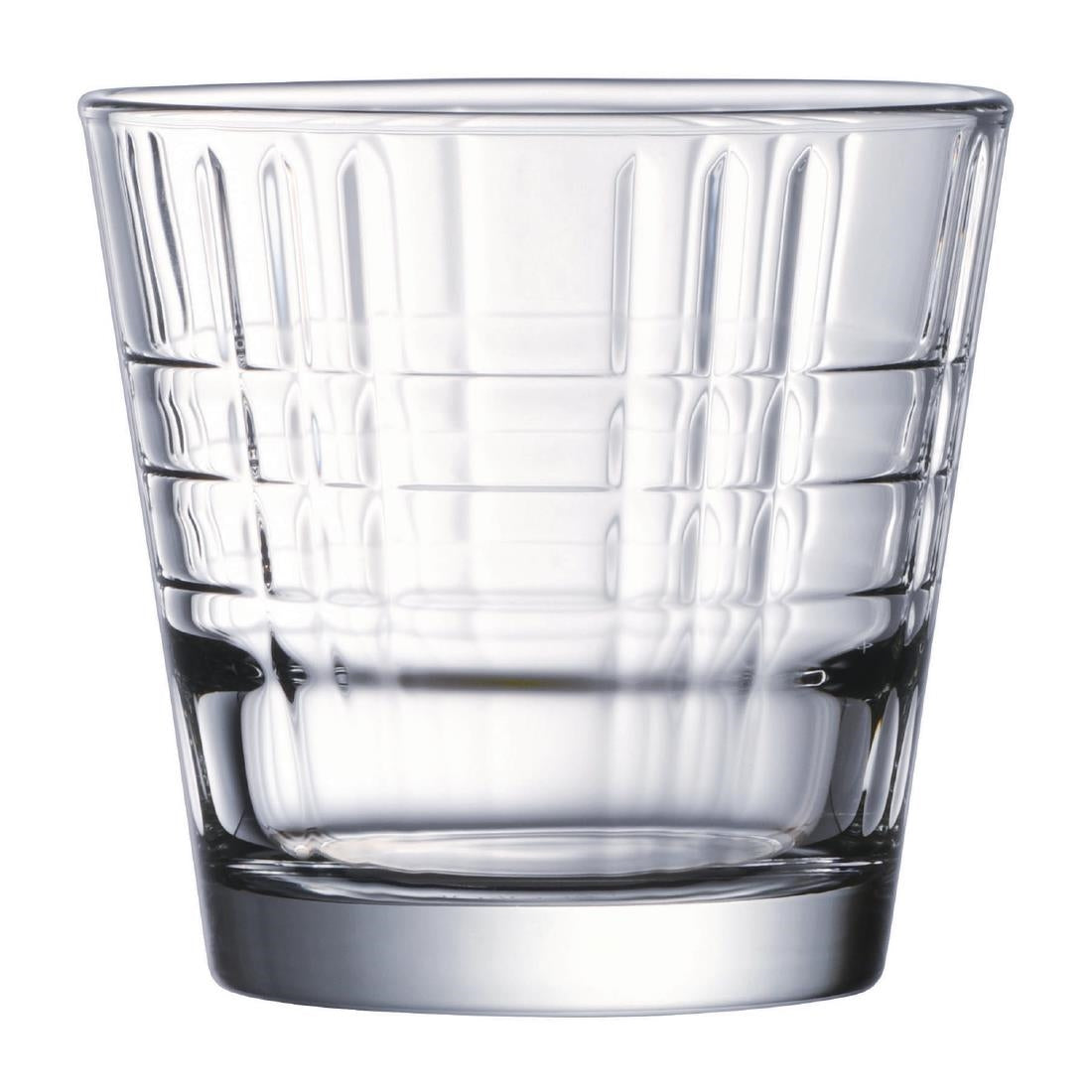Arcoroc Stack Up Cross Tumblers 210ml (24 Pack)