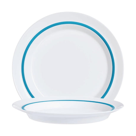 Arcoroc Autonomy Blue Plates 190mm (12 Pack)