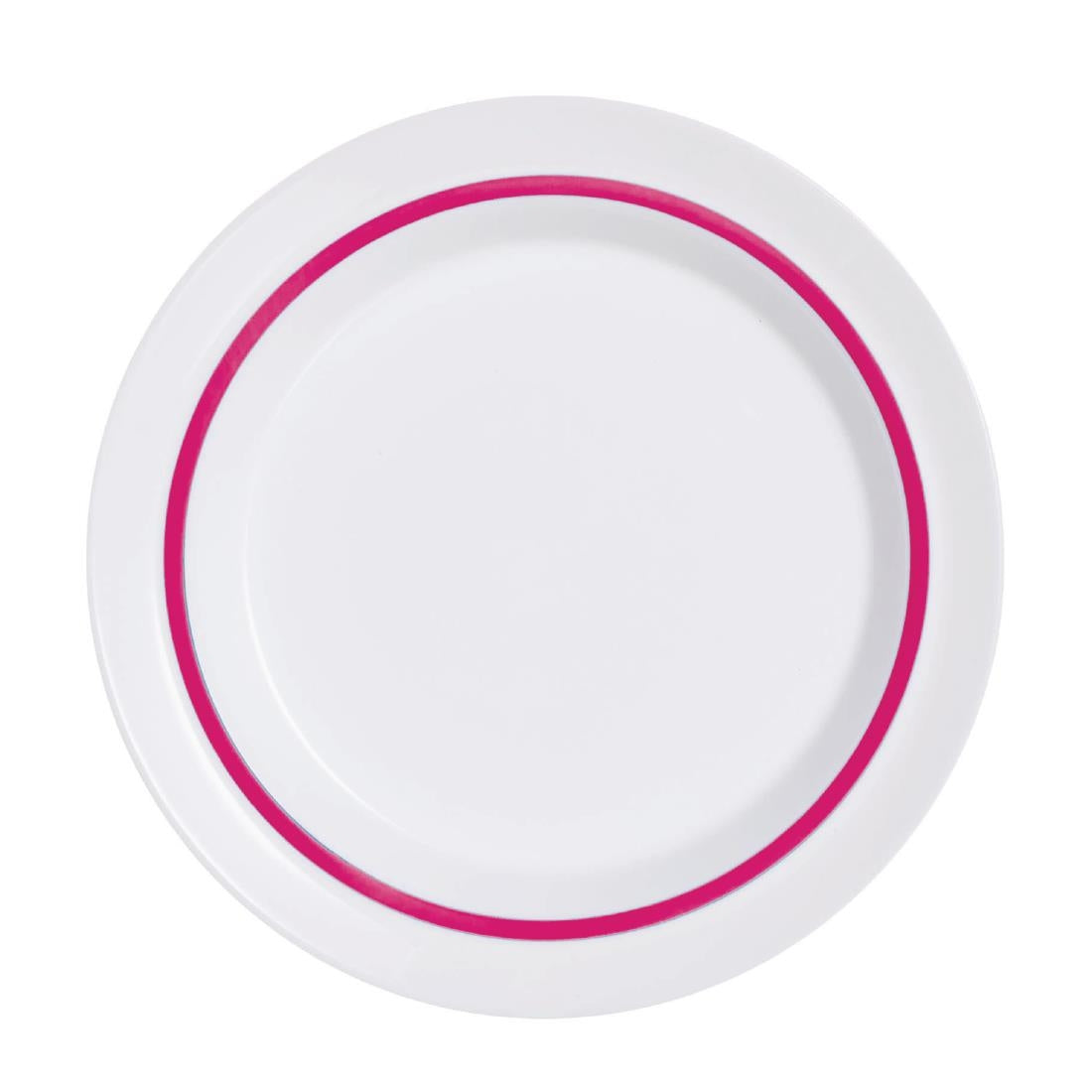 Arcoroc Autonomy Red Plates 190mm (12 Pack)