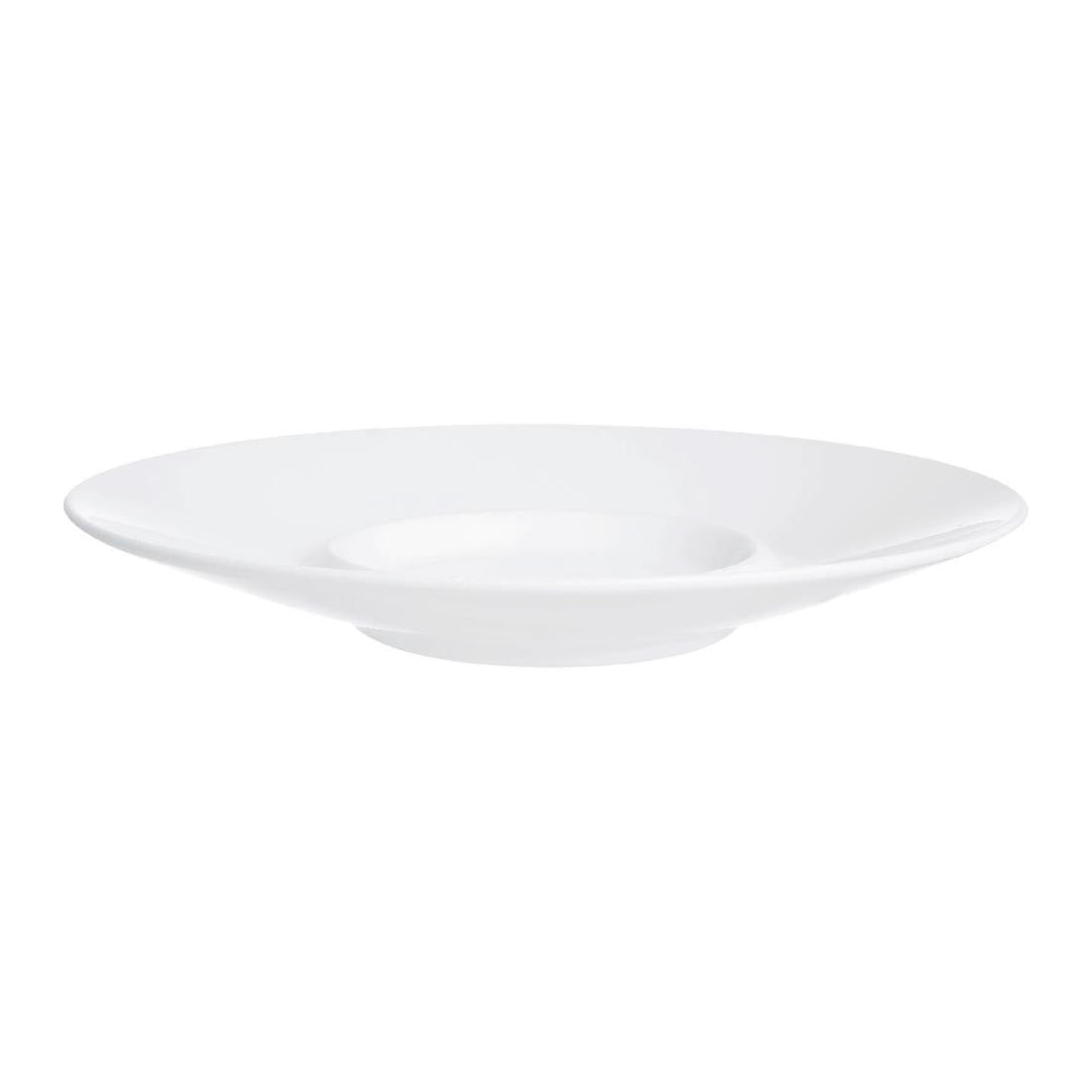 Arcoroc Intensity White Baril Saucers 120mm (24 Pack)