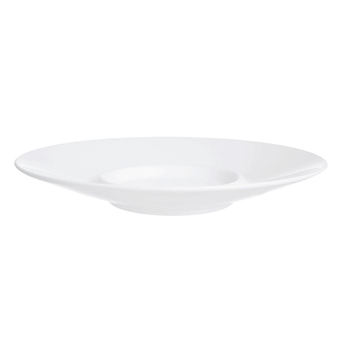 Arcoroc Intensity White Baril Saucers 154mm (24 Pack)