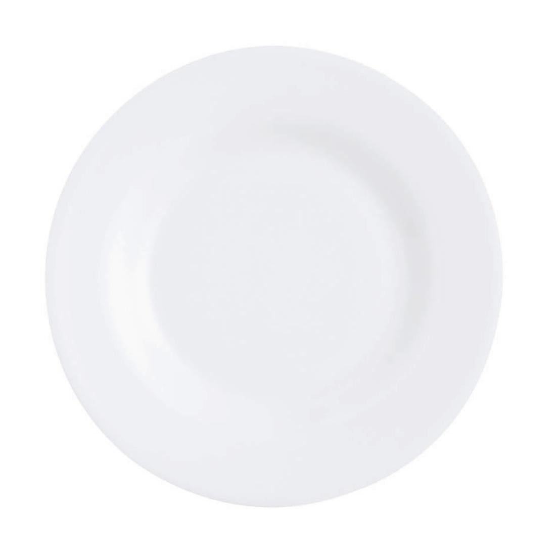 Arcoroc Intensity White Plates 160mm (24 Pack)