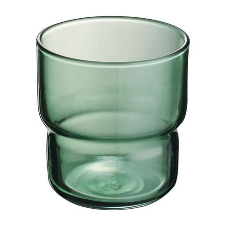 Arcoroc Log Brush Dark Green Tumblers 220ml (48 Pack)