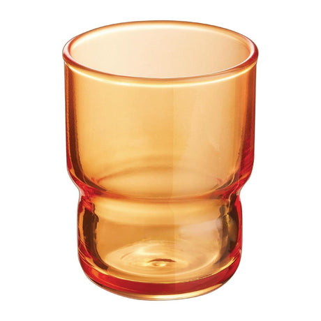 Arcoroc Log Brush Orange Tumblers 160ml (48 Pack)