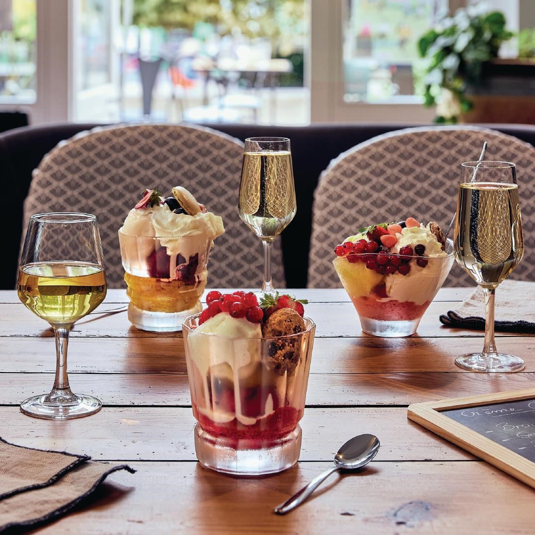 Arcoroc Silhouette Flute Glasses 180ml (24 Pack)