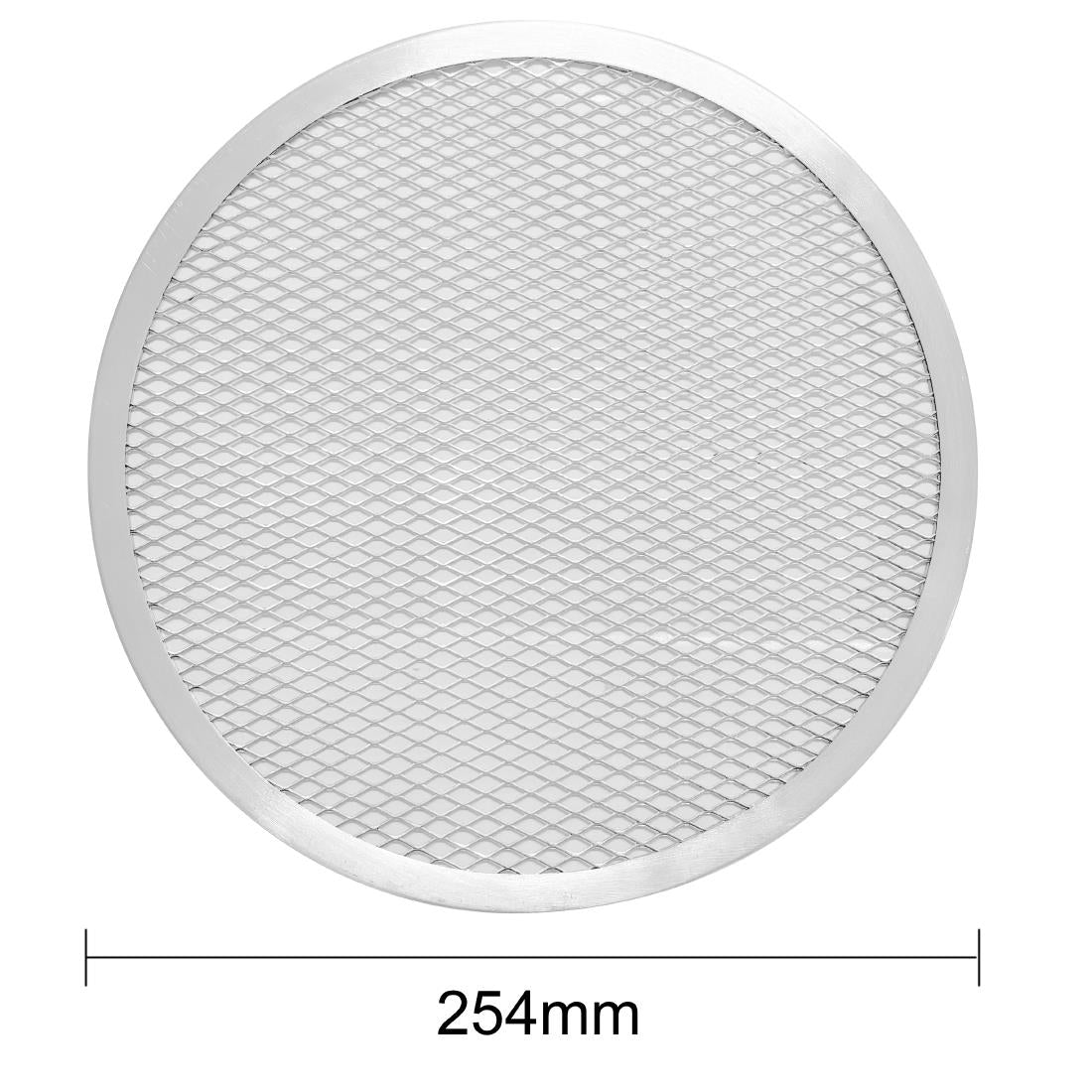 Vogue Aluminium Pizza Screen 10"