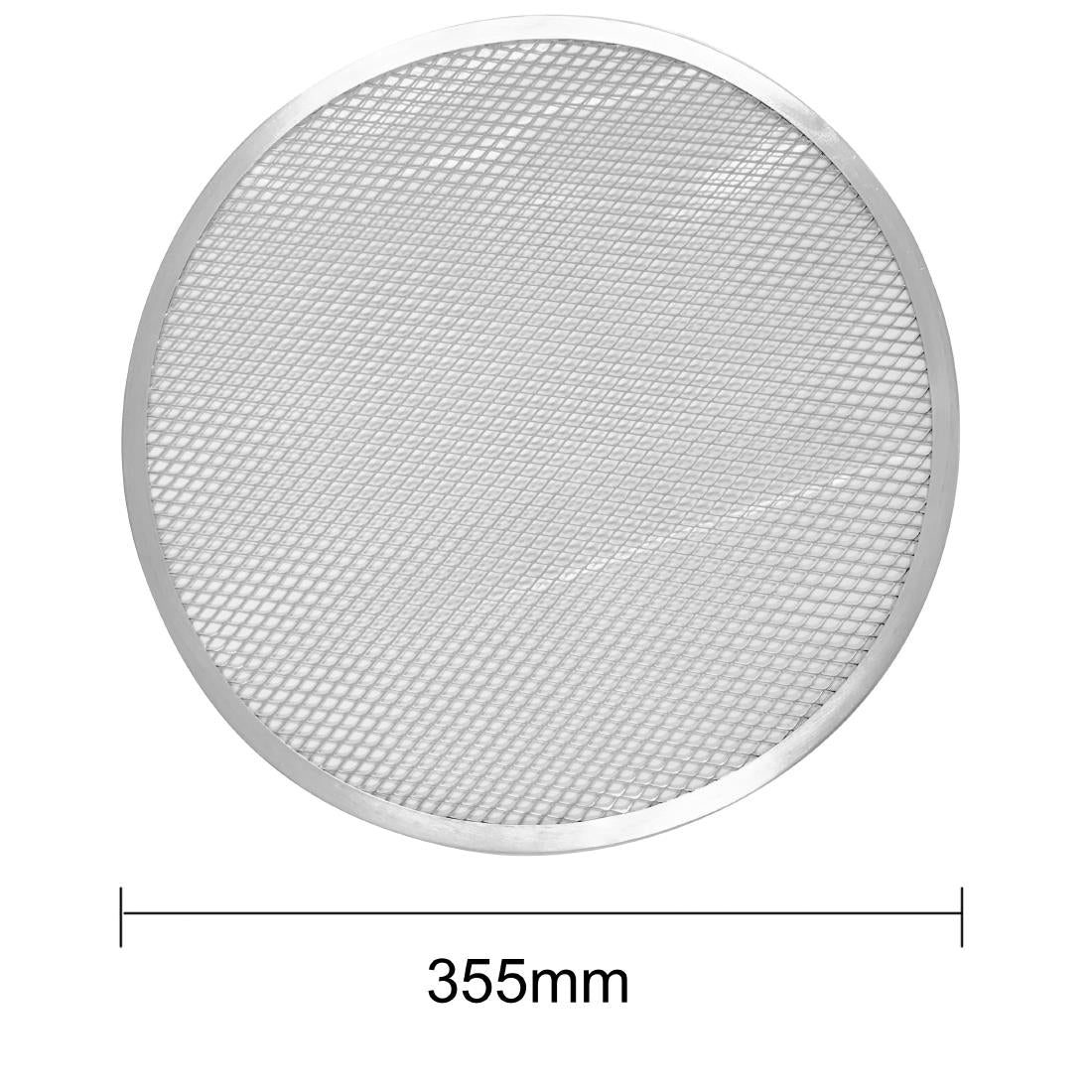 Vogue Aluminium Pizza Screen 14"
