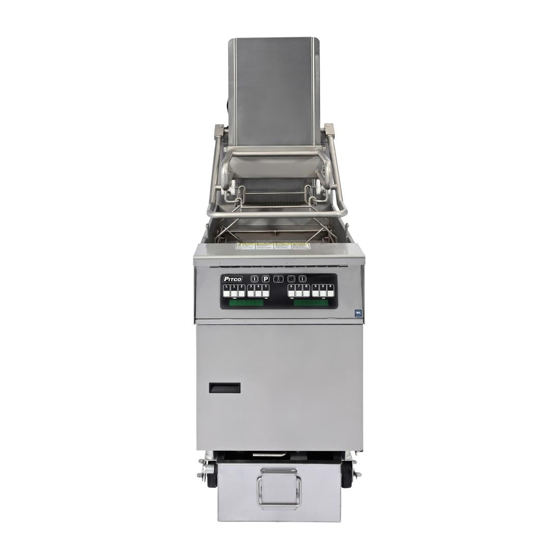 Pitco Solstice Natural Gas Rack Fryer with SoloFilter SF-SG6H
