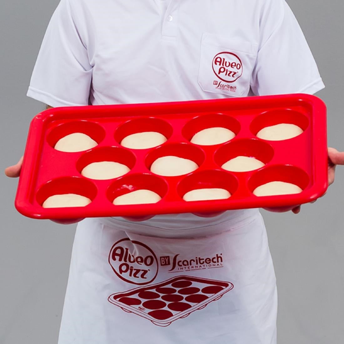 Scaritech Alveopizz Red Tray