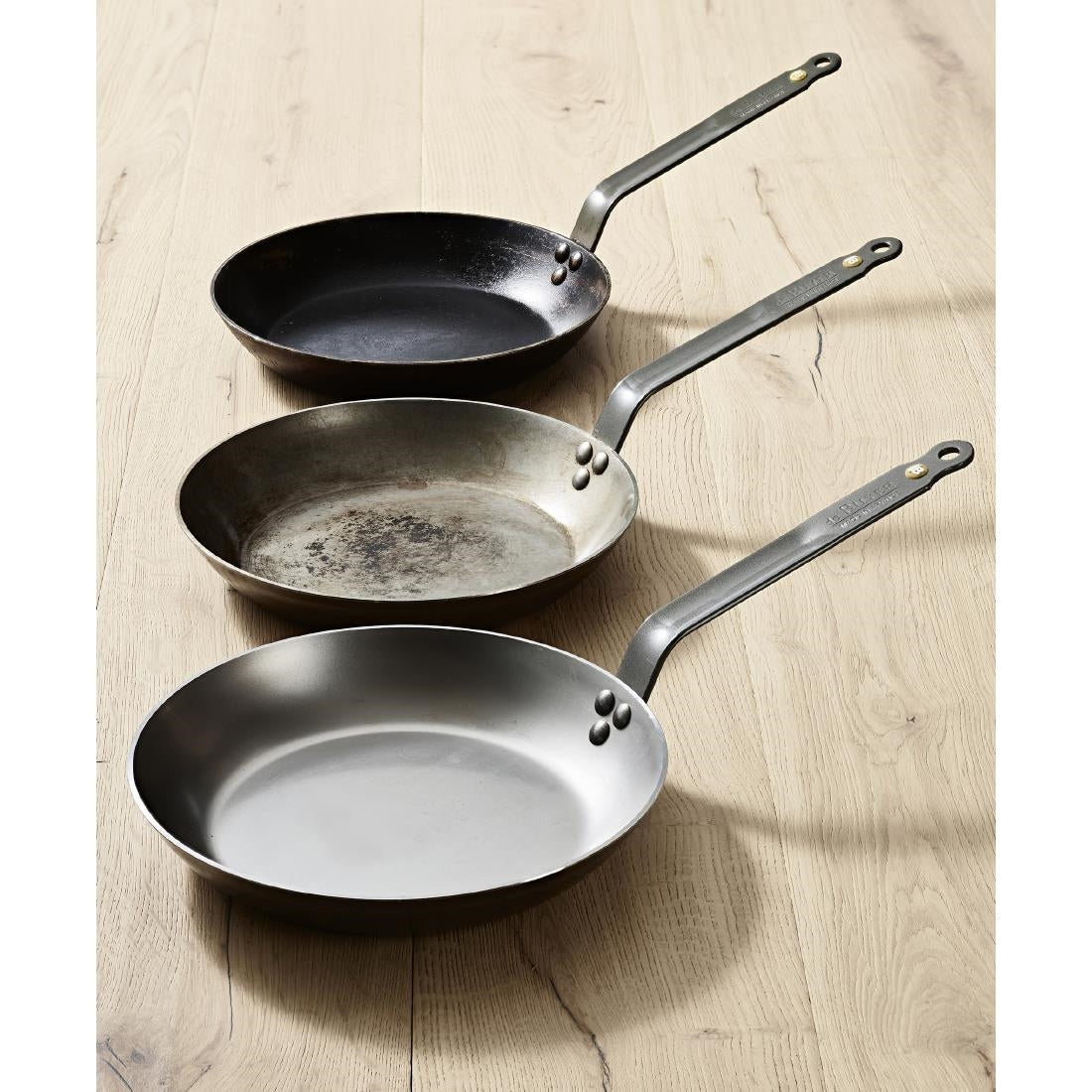 De Buyer Mineral B Element Steel Frypan 32cm