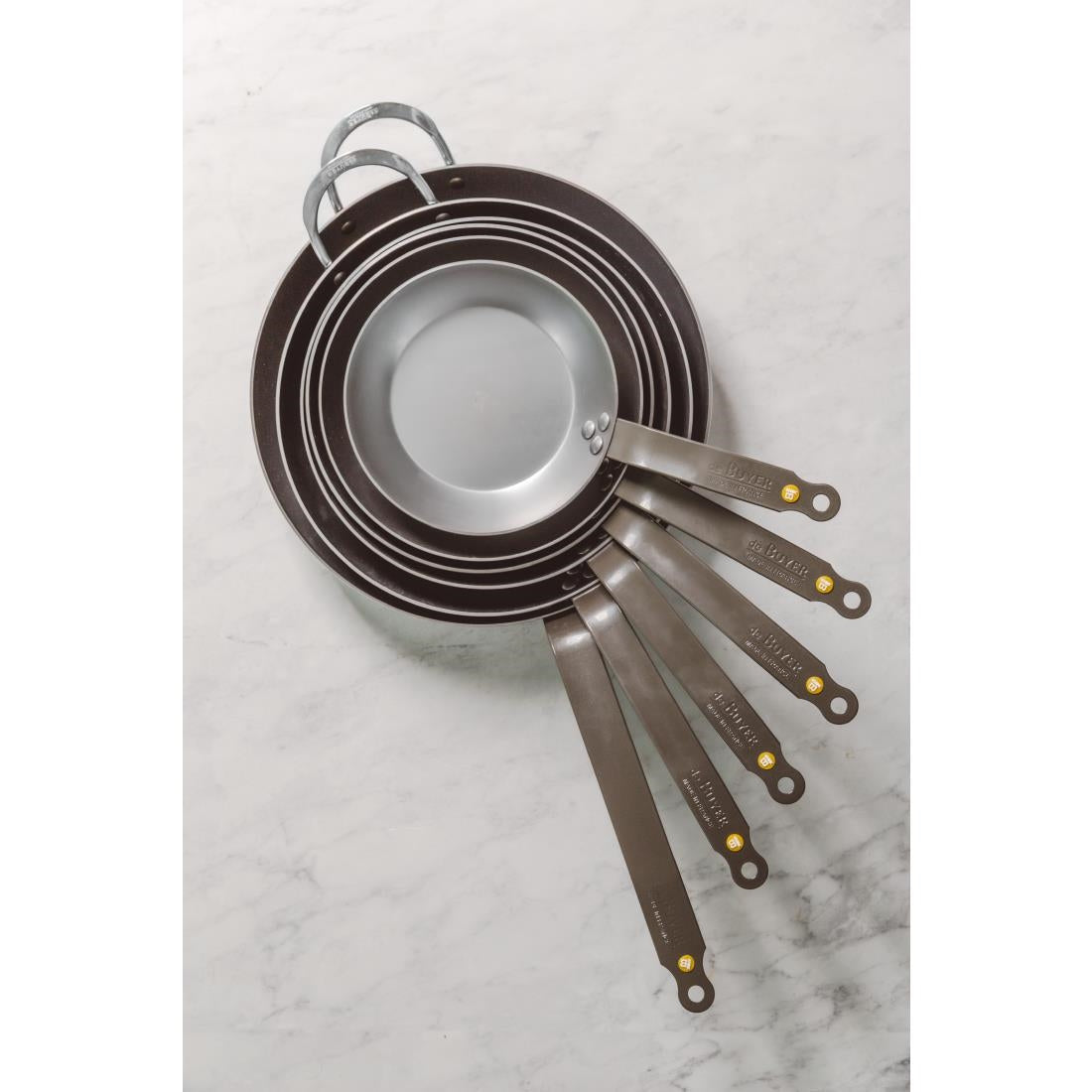 De Buyer Mineral B Element Steel Frypan 32cm