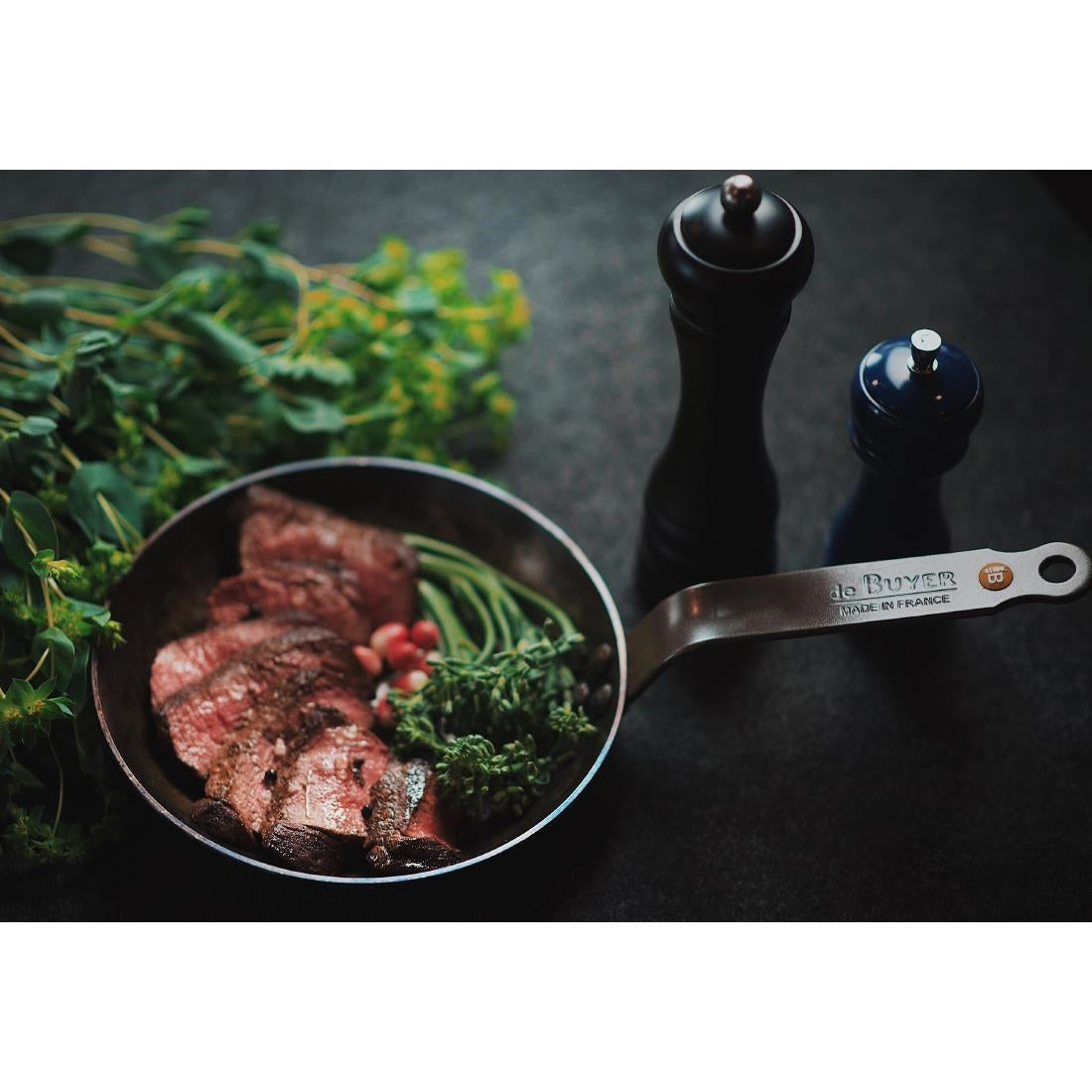 De Buyer Mineral B Element Steel Frypan 32cm