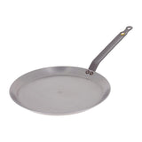 De Buyer Mineral B Steel Round Pancake Pan 30cm