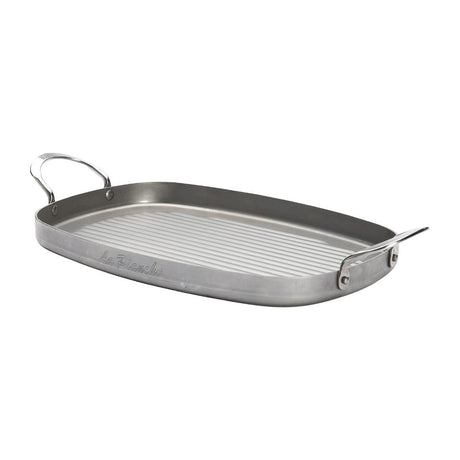 De Buyer Iron Grill with Handles 38x26cm
