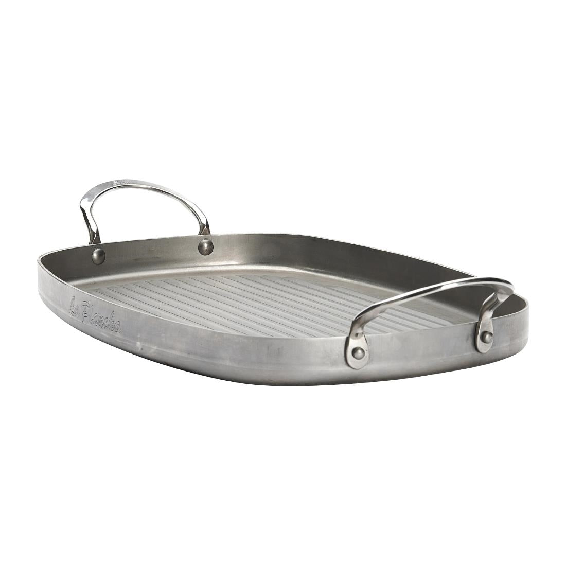 De Buyer Iron Grill with Handles 38x26cm