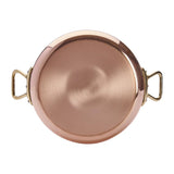 De Buyer Inocuivre Saute Pan with Lid Brass 24cm
