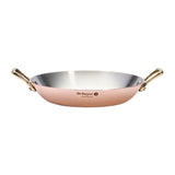 De Buyer Inocuivre Round Dish with Brass Handles 20cm