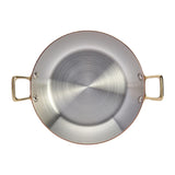 De Buyer Inocuivre Round Dish with Brass Handles 20cm