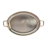 De Buyer Inocuivre Oval Dish with Brass Handles 36cm