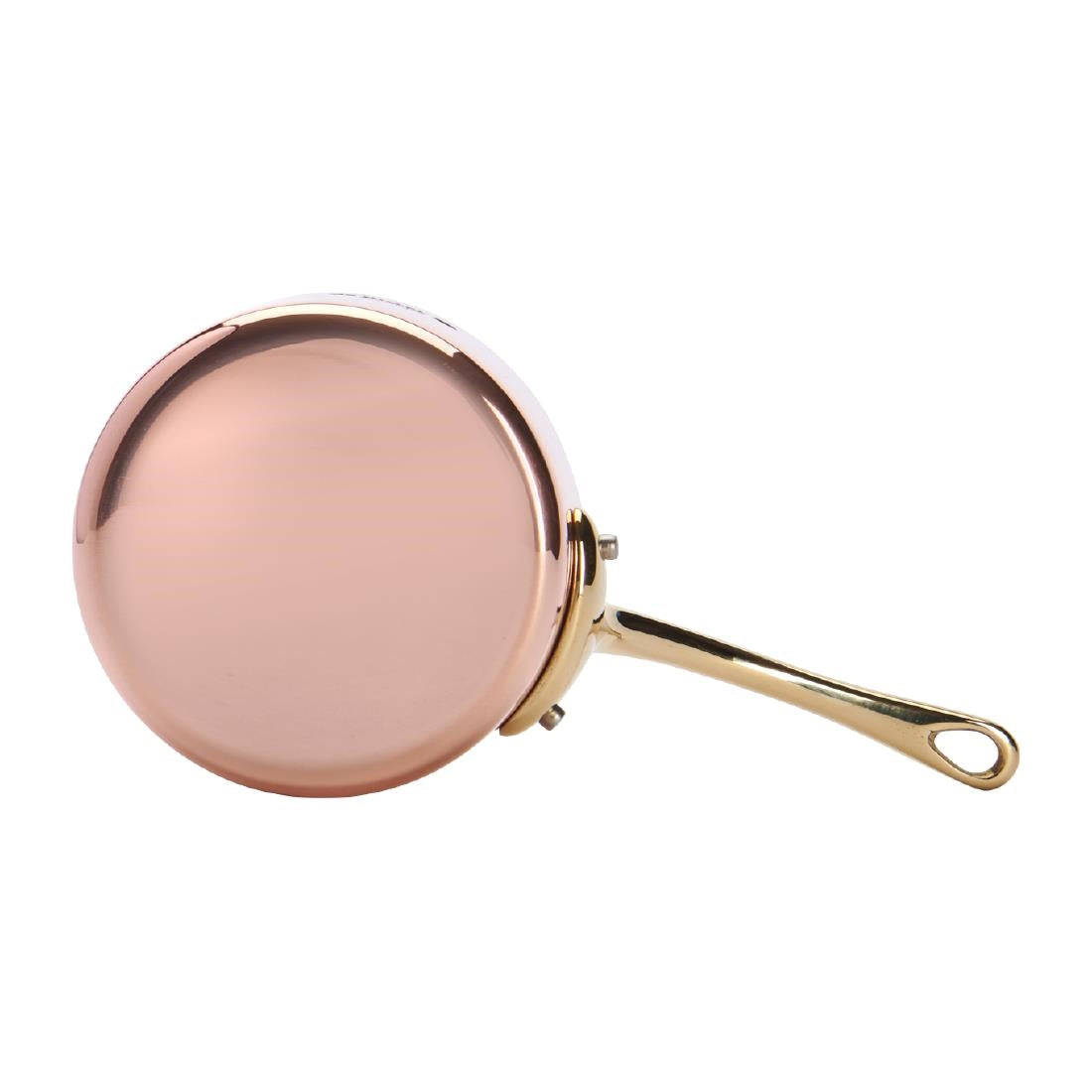 De Buyer Inocuivre Mini Sauce Pan with Lid Brass 9cm