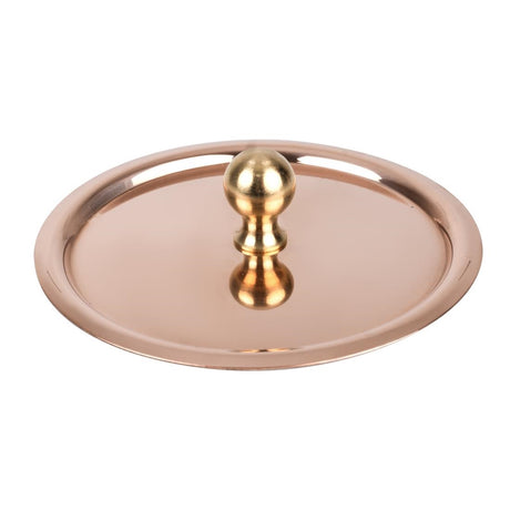 De Buyer Inocuivre Lid with Brass Handle 9cm