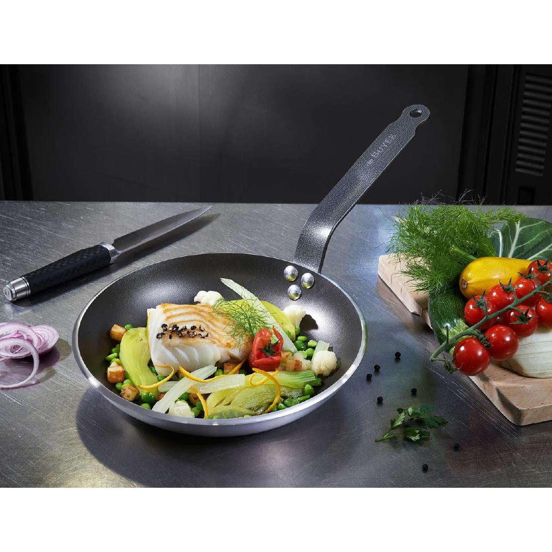 De Buyer Non-Stick Choc Resto Induction Frypan 20cm