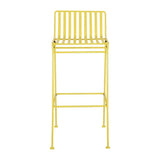 Bolero Spritz Slatted Bar Stools Limoncello Yellow (2 Pack)