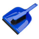Jantex Dustpan & Brush Set - Blue