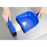 Jantex Dustpan & Brush Set - Blue