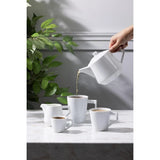Olympia Whiteware Deco Jugs 200ml (6 Pack)