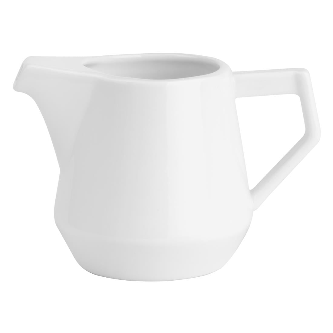 Olympia Whiteware Deco Jugs 200ml (6 Pack)