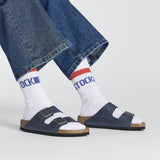 Birkenstock Cotton Tennis Sock White Size 10.5-12