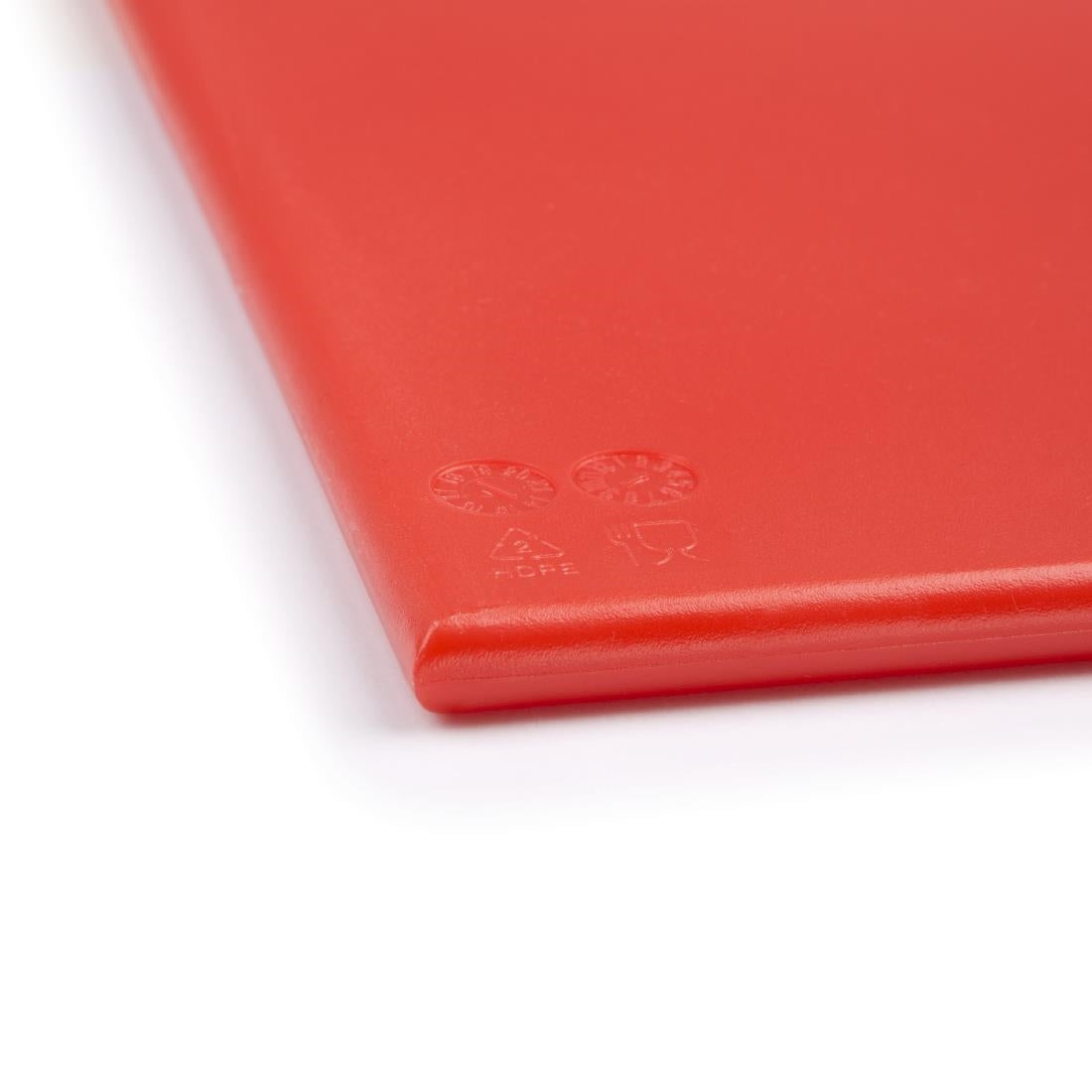 Hygiplas High Density Red Chopping Board Large 600x450x12mm